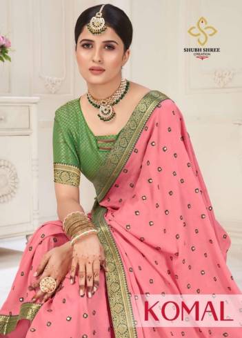 Komal By Shubh Shree Vichitra Silk Saree Collection